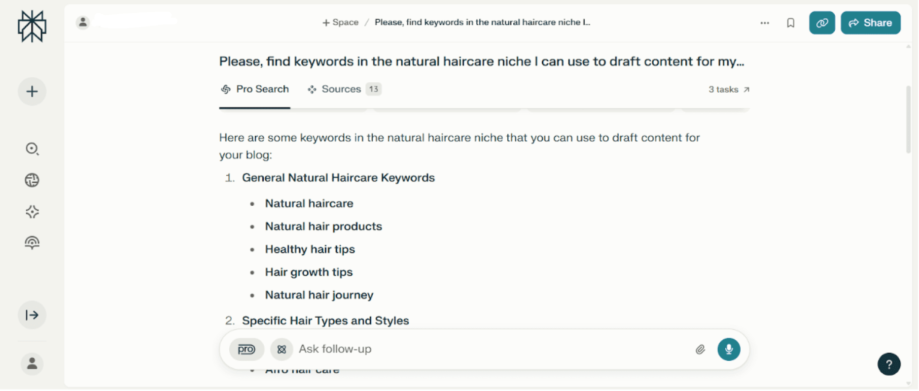 Using AI tools to find trending SEO keywords